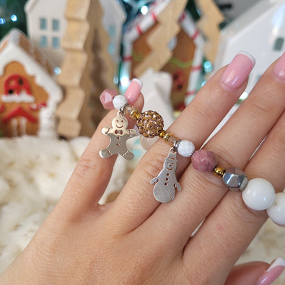 дамска гривна от полускъпоценни камъни - гривна за жена