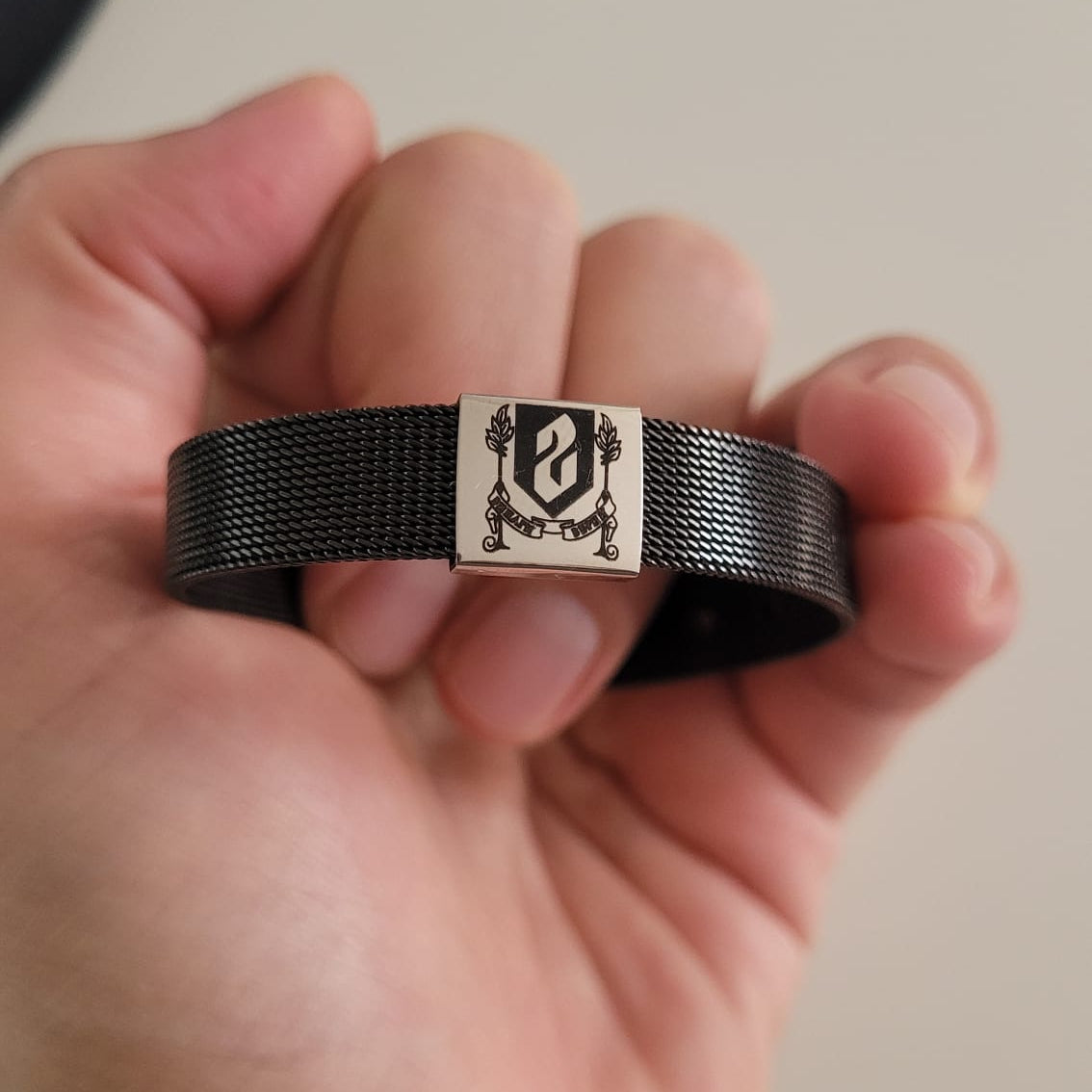 мъжка гривна от стомана ЦСКА